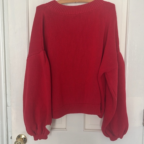 Anthropologie Maeve Sweater Take Me to Milan' graphic city sweater size xl nwot - Picture 7 of 7